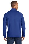 Sport-Tek TST850 Tall Sport-Wick ® Stretch 1/2-Zip Pullover Back Thumbnail