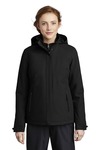 port authority l405 ladies insulated waterproof tech jacket Front Thumbnail