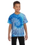 tie-dye cd100y youth t-shirt Front Thumbnail