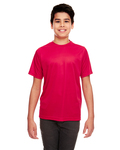 UltraClub 8420Y Youth Cool & Dry Sport Performance Interlock T-Shirt Back Thumbnail