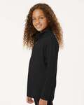 AllPro 41870Y Pro-Lock Youth Performance Quarter-Zip Pullover Side Thumbnail