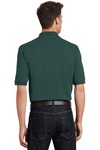 port authority k420p heavyweight cotton pique polo with pocket Back Thumbnail