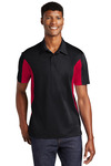 Sport-Tek ST655 Side Blocked Micropique Sport-Wick ® Polo Front Thumbnail