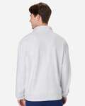 Hanes OG900 Men's Beefy® Sweats Premium Heavyweight Quarter-Zip Sweatshirt Back Thumbnail