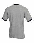 tultex 246 unisex jersey ringer tee Back Thumbnail