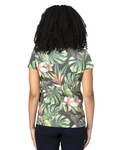 Threadfast Apparel 200RV Ladies' Ultimate V-Neck T-Shirt Back Thumbnail