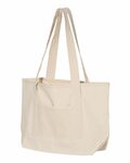 q-tees q125800 20l small deluxe tote Side Thumbnail