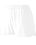 augusta sportswear 987 ladies junior fit jersey shorts Front Thumbnail