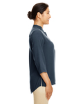 Devon & Jones DP611W Ladies' Perfect Fit™  3/4-Sleeve Crepe Tunic Side Thumbnail