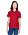 Harriton M200W Ladies' 6 oz. Ringspun Cotton Piqué Short-Sleeve Polo Side Thumbnail
