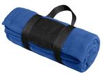 port authority bp20 fleece blanket with carrying strap Front Thumbnail