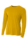 a4 n3165 cooling performance long sleeve t-shirt Front Thumbnail
