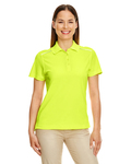 core365 78181r ladies' radiant performance piqué polo with reflective piping Side Thumbnail