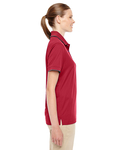 core 365 78222 ladies' motive performance piqué polo with tipped collar Side Thumbnail