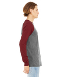 Bella + Canvas 3000C Men's Jersey Long-Sleeve Baseball T-Shirt Side Thumbnail