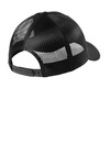 Port Authority C402LP Low-Profile Snapback Trucker Cap Back Thumbnail