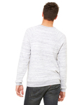 bella + canvas 3901 unisex sponge fleece raglan sweatshirt Back Thumbnail