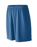 augusta sportswear 806 youth wicking mesh athletic shorts Front Thumbnail