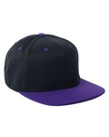 Flexfit 110FT Adult Wool Blend Snapback Two-Tone Cap Front Thumbnail