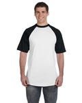 augusta sportswear 423 baseball short sleeve tee 2.0 Front Thumbnail