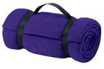 port authority bp10 - value fleece blanket with strap Front Thumbnail