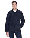 Harriton M990T Men's Tall Full-Zip Fleece Front Thumbnail