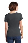 district dm106l women's perfect weight ® scoop tee Back Thumbnail