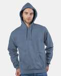 Champion CD450 Unisex Garment Dyed Hooded Sweatshirt Front Thumbnail