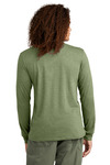 district dt145 perfect tri ® long sleeve henley Back Thumbnail