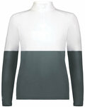 Holloway 223700 Ladies Momentum Team 1/4 Zip Pullover Front Thumbnail