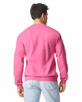 Gildan SF000 Adult Softstyle® Fleece Crew Sweatshirt Back Thumbnail