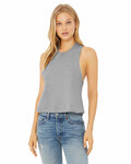 Bella + Canvas 6682 Ladies' Racerback Cropped Tank Front Thumbnail