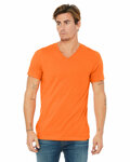 Bella + Canvas 3005 Unisex Jersey Short-Sleeve V-Neck T-Shirt Front Thumbnail