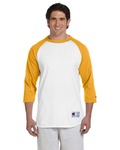 Champion T1397 Adult 5.2 oz. Raglan T-Shirt Back Thumbnail