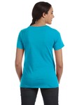 anvil 391a ladies' featherweight scoop t-shirt Back Thumbnail