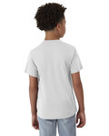 hanes 484y youth cool-dri cotton touch t-shirt Back Thumbnail