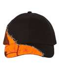 Kati LC4BW Camo with Barbed Wire Embroidery Cap Front Thumbnail