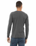 Bella + Canvas 3501 Unisex Jersey Long-Sleeve T-Shirt Back Thumbnail