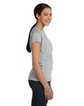 LAT 3516 Ladies' Fine Jersey T-Shirt Side Thumbnail