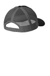 Port Authority YC402 Youth Snapback Trucker Cap Back Thumbnail