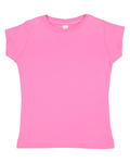 Rabbit Skins 3316 Toddler Girls' Fine Jersey T-Shirt Front Thumbnail
