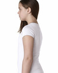 Next Level N3710 Youth Girls’ Princess T-Shirt Side Thumbnail