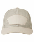 Big Accessories BA682 All-Mesh Patch Trucker Hat Front Thumbnail
