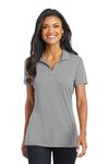 Port Authority L568 Ladies Cotton Touch ™ Performance Polo Front Thumbnail