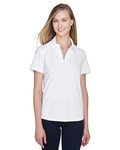 north end 78632 ladies' recycled polyester performance piqué polo Back Thumbnail