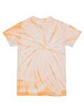 dyenomite 200cy cyclone pinwheel tie-dyed t-shirt Front Thumbnail