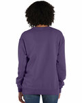 ComfortWash by Hanes GDH400 Unisex Crew Sweatshirt Back Thumbnail