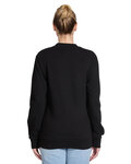 lane seven ls16004 unisex urban pigment-dyed crewneck sweatshirt Back Thumbnail