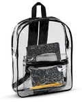 liberty bags 7010 clear backpack Front Thumbnail
