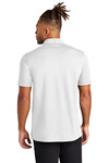 mercer+mettle mm1006 stretch pique full-button polo Back Thumbnail